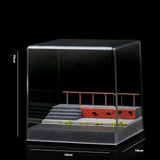 Maxbell 1/64 Scale Model Car Display Case DIY Car Parking Scene for Sports Car Decor