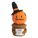 Maxbell Halloween Positive Crochets Doll Ornament for Women Men Lightweight Handmade Pumpkin