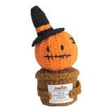 Maxbell Halloween Positive Crochets Doll Ornament for Women Men Lightweight Handmade Pumpkin