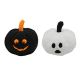 Maxbell Halloween Pumpkin Pillow Cushion Ornaments Cute 3D Plush Toy Halloween Decor Black