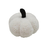 Maxbell Halloween Pumpkin Pillow Cushion Ornaments Cute 3D Plush Toy Halloween Decor White