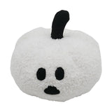 Maxbell Halloween Pumpkin Pillow Cushion Ornaments Cute 3D Plush Toy Halloween Decor White