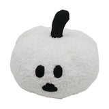 Maxbell Halloween Pumpkin Pillow Cushion Ornaments Cute 3D Plush Toy Halloween Decor White