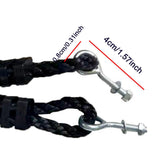 Maxbell 2x Swing Rope Adjustable Length Garden Playset Extension Cord for Playground