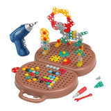 Maxbell Play Toolbox Pretend DIY Creativity Tool Box for Toddlers Ages 3+ Boys Girls Bear