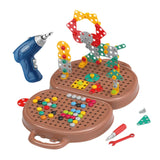 Maxbell Play Toolbox Pretend DIY Creativity Tool Box for Toddlers Ages 3+ Boys Girls Bear