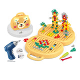 Maxbell Play Toolbox Pretend DIY Creativity Tool Box for Toddlers Ages 3+ Boys Girls Dog