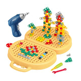 Maxbell Play Toolbox Pretend DIY Creativity Tool Box for Toddlers Ages 3+ Boys Girls Dog