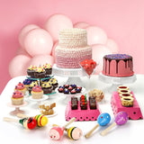 Maxbell 12x Mini Wooden Maracas Early Educational Toys for Carnival Live Performance