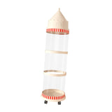 Maxbell Stuffed Animal Storage Tube Zoo Toy Holder Dustproof Box Plush Toy Organizer 127cmx30cm