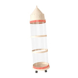 Maxbell Stuffed Animal Storage Tube Zoo Toy Holder Dustproof Box Plush Toy Organizer 127cmx30cm