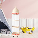 Maxbell Stuffed Animal Storage Tube Zoo Toy Holder Dustproof Box Plush Toy Organizer 127cmx30cm