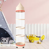 Maxbell Stuffed Animal Storage Tube Zoo Toy Holder Dustproof Box Plush Toy Organizer 159cmx30cm