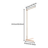 Maxbell Baby Mobile Crib Holder Wood Holder Arm Adjustable Height Bedroom Crib Stand