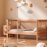 Maxbell Baby Mobile Crib Holder Wood Holder Arm Adjustable Height Bedroom Crib Stand