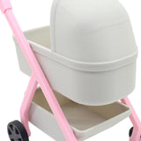 Maxbell 1:12 Miniature Tiny Baby Stroller Dolls Crib Accessory Scene Decor Ornaments