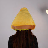 Maxbell Pizza Hat Lovely Stuffed Hat Headgear for Festivals Birthday Halloween Props