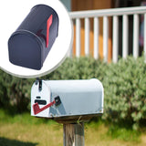 Maxbell Tinplate Mailbox, Weatherproof Mail Box for Farmhouse Mailbox Post Classroom Black