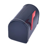Maxbell Tinplate Mailbox, Weatherproof Mail Box for Farmhouse Mailbox Post Classroom Black