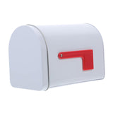 Maxbell Tinplate Mailbox, Weatherproof Mail Box for Farmhouse Mailbox Post Classroom White
