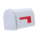 Maxbell Tinplate Mailbox, Weatherproof Mail Box for Farmhouse Mailbox Post Classroom White