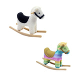 Maxbell 1/12 Dollhouse Miniature Rocking Horse Figure Collection Festival Decoration