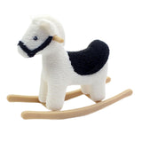 Maxbell 1/12 Dollhouse Miniature Rocking Horse Figure Collection Festival Decoration
