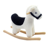 Maxbell 1/12 Dollhouse Miniature Rocking Horse Figure Collection Festival Decoration