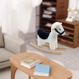 Maxbell 1/12 Dollhouse Miniature Rocking Horse Figure Collection Festival Decoration