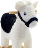 Maxbell 1/12 Dollhouse Miniature Rocking Horse Figure Collection Festival Decoration