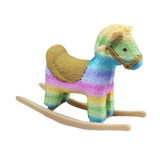 Maxbell 1/12 Dollhouse Miniature Rocking Horse Figure Collection Festival Decoration