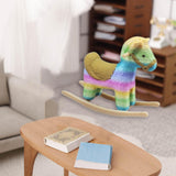 Maxbell 1/12 Dollhouse Miniature Rocking Horse Figure Collection Festival Decoration