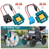 Maxbell for Power Battery Adapter Accessories with Fuse Switch for Robotics