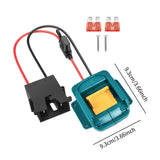 Maxbell for Power Battery Adapter Accessories with Fuse Switch for Robotics