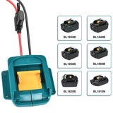 Maxbell for Power Battery Adapter Accessories with Fuse Switch for Robotics