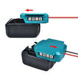 Maxbell for Power Battery Adapter Accessories with Fuse Switch for Robotics