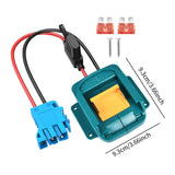 Maxbell for Power Battery Adapter Accessories with Fuse Switch for Robotics