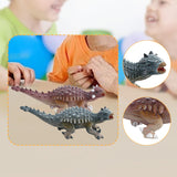Maxbell Dinosaur Toy Role Play Birthday Gift Desktop Ornament for Kids Education Toy Blue