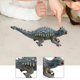 Maxbell Dinosaur Toy Role Play Birthday Gift Desktop Ornament for Kids Education Toy Blue