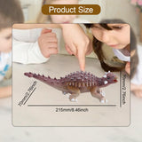 Maxbell Dinosaur Toy Role Play Birthday Gift Desktop Ornament for Kids Education Toy Pink