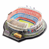Maxbell 3D Football Stadium Puzzle Toy Small Building Kit for Creative Fans Men Boys