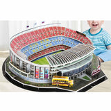 Maxbell 3D Football Stadium Puzzle Toy Small Building Kit for Creative Fans Men Boys