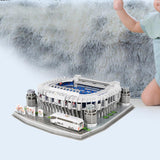 Maxbell 3D Football Stadium Puzzle Toy Small Building Kit for Creative Fans Men Boys