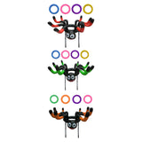 Maxbell Halloween Ring Toss Game with 4 Rings for Carnival Swimming Game Games Red