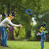 Maxbell Halloween Ring Toss Game with 4 Rings for Carnival Swimming Game Games Red