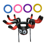 Maxbell Halloween Ring Toss Game with 4 Rings for Carnival Swimming Game Games Red
