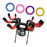 Maxbell Halloween Ring Toss Game with 4 Rings for Carnival Swimming Game Games Red