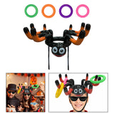 Maxbell Halloween Ring Toss Game with 4 Rings for Carnival Swimming Game Games Orange