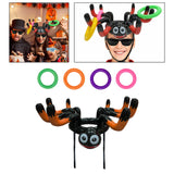 Maxbell Halloween Ring Toss Game with 4 Rings for Carnival Swimming Game Games Orange