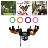 Maxbell Halloween Ring Toss Game with 4 Rings for Carnival Swimming Game Games Orange